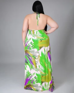 Divanewlook ABSTRACT GARDEN MAXI New In