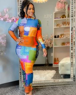 Divanewlook Rita Bandana Dress