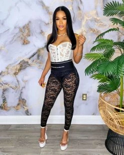 Divanewlook New In Handle My Business Leggings