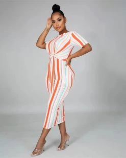 新莱亿 San Diego Tie Waist Dress