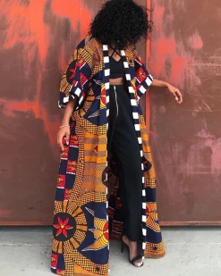 Divanewlook New In Safari Duster / COVER-UP