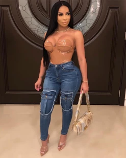 恒首凡 You Were Right Jeans Plus Size