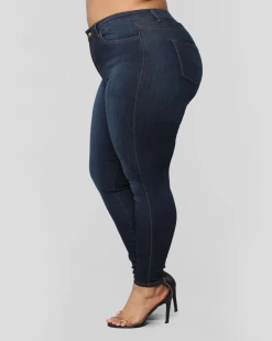 林和美妙少女 Basic Hi Waist Jeans New In