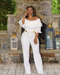 Divanewlook New In BASLER OFF WHITE JUMPSUIT