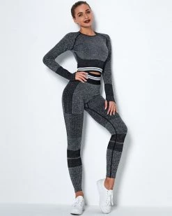 路西法 Knitted Tight Suit Matching Set