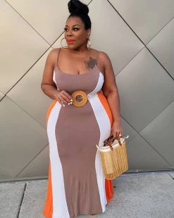 Divanewlook ColorBlock Dress New In