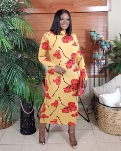 睡美人 New In Magnolia Midi Dress