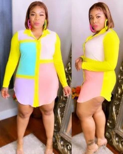 Divanewlook Toga T-Shirt Dress