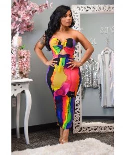 Divanewlook ALENA MAXI DRESS New In