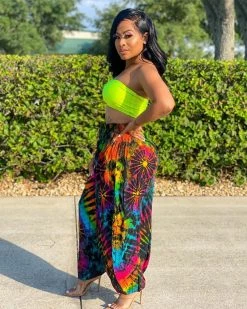 黛安娜 ALI TIE DYE HAREM PANTS