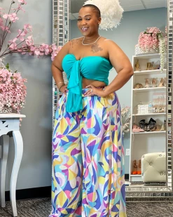 Divanewlook New In Super Wide Palazzo Pants