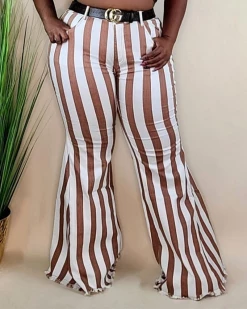 越威 Cream Rust Bell Bottom New In