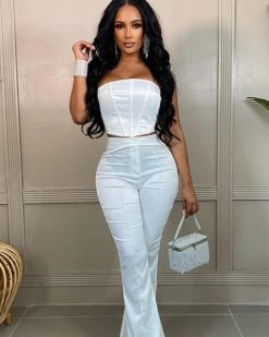 浩彩 Matching Set Corset Holiday Set