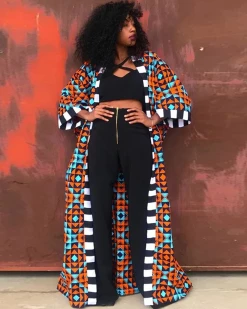 Divanewlook New In Safari Duster / COVER-UP