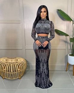 Divanewlook Jeweled Arise Set Matching Set