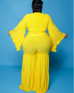 欧佳思 New In Magenta Chaka Pant Set