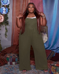 青森 New In PERFECT LINEN WIDE LEG JUMPSUIT