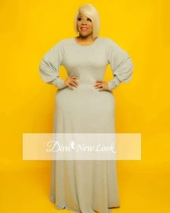 腾悦 Halo Puff Sleeve Dress