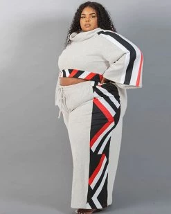 怡梦 Plus Size KAZ Large Size Two-piece Suit