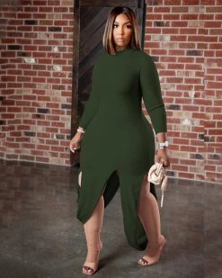 Divanewlook KEEP YOU IN THE LOOP DRESS Plus Size