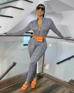 锡美 Flame On Jumpsuit