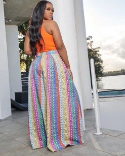 Divanewlook New In Super Wide Palazzo Pants