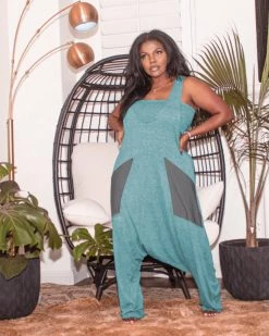 Divanewlook Harem Jumpsuit With Tube Top New In