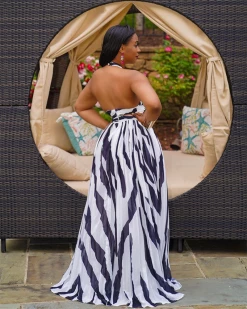 Divanewlook Cutout Back Dress New In