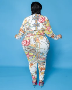 正集 White In Paisley Set New In