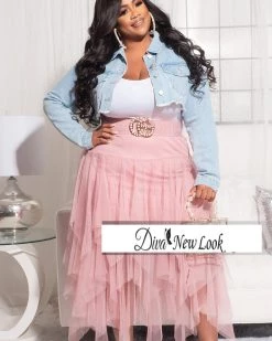 茜蔓 Bottoms Tulle Multi Layered Mesh Skirt