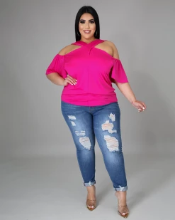 海滨 Twist And Twist Top