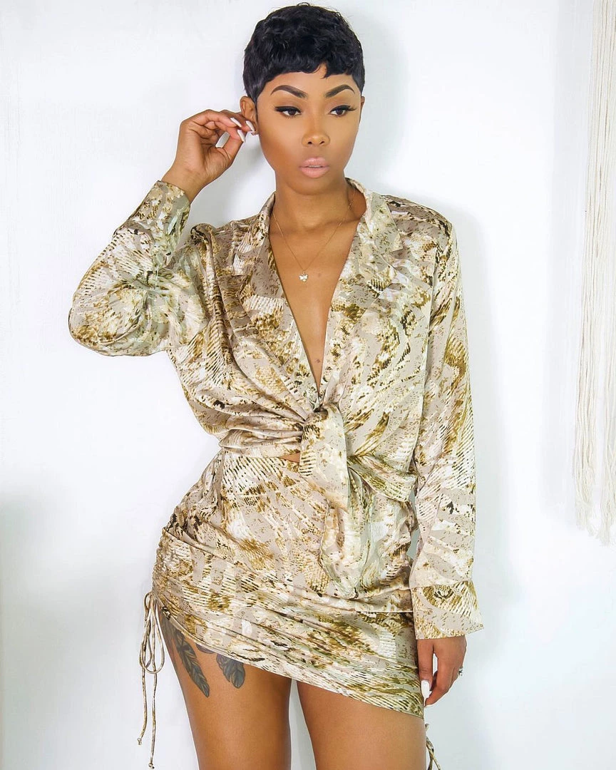 墨雅纺 Edens Satin 2PC Set New In 1 墨雅纺 Edens Satin 2PC Set New In