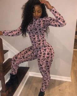 Divanewlook ROSA LOTUS RUCHED JUMPSUIT