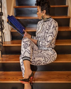 汇美森&纯雅 New In The Shiny-Sheek Hyper Viper Tracksuit