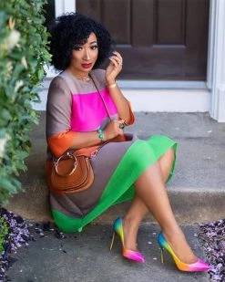 新鸿鑫 KRISTY SHIFT DRESS