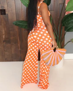 Divanewlook “Hollywood Orange” Jumpsuit Jumpsuit & Romper