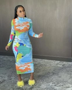 索菲亚 New In Explore Body-con Dress