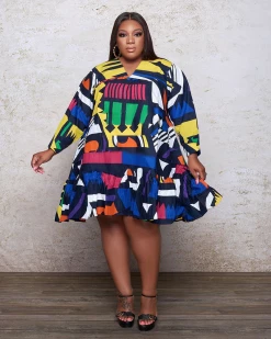 Divanewlook New In Color Me Bad Dress