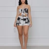 Divanewlook Live A Little Bandeau Short Set