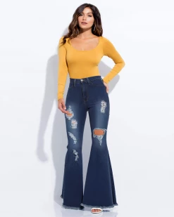 晟恒辉 Bottoms Wild Leg Jeans