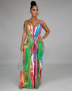 Divanewlook Color Washed Dress New In