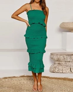 雄森 After Party Midi Dress Dresses