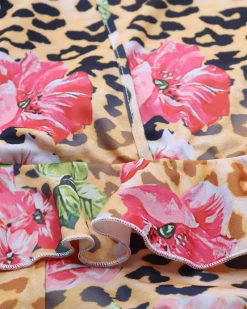 Divanewlook Jungle Fever Body-Suit Set Plus Size