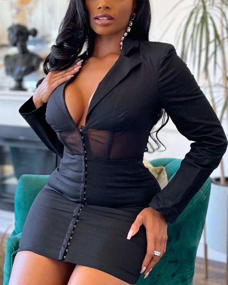 森朵唯 Kim Blazer Dress Dresses 3 森朵唯 Kim Blazer Dress Dresses