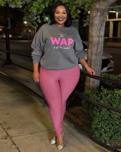 欧时尚 Off The Market Sweatshirt Plus Size