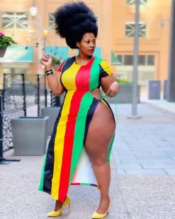 Divanewlook New In Walking Trophy Maxi Top/Cover Up