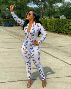 凯丝妮 New In Misty Spring Jumpsuit