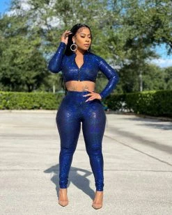 Divanewlook TARA SEQUIN SET Matching Set