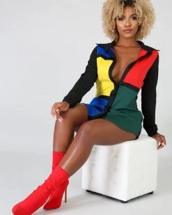 Divanewlook You’re Blocked Dress New In 6 Divanewlook You’re Blocked Dress New In