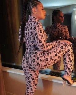 Divanewlook ROSA LOTUS RUCHED JUMPSUIT